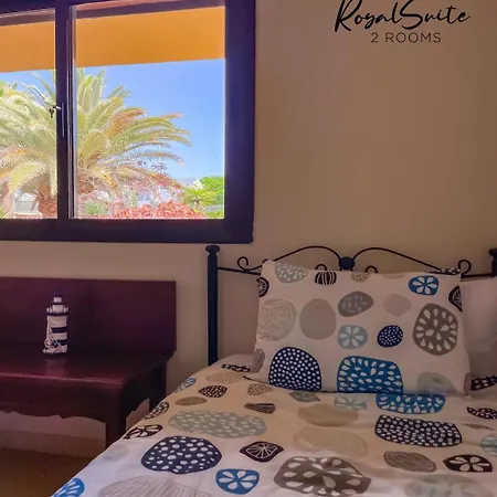 Lägenhet B-rent Royal 2 Bed Pool Barbecue & Relax Corralejo